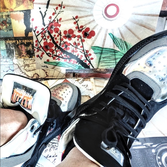 M El Bibliotecario | A Custom Shoe concept by Verko Vargas  CHUNKY BASKET DESIGN made in Italy UNSEX